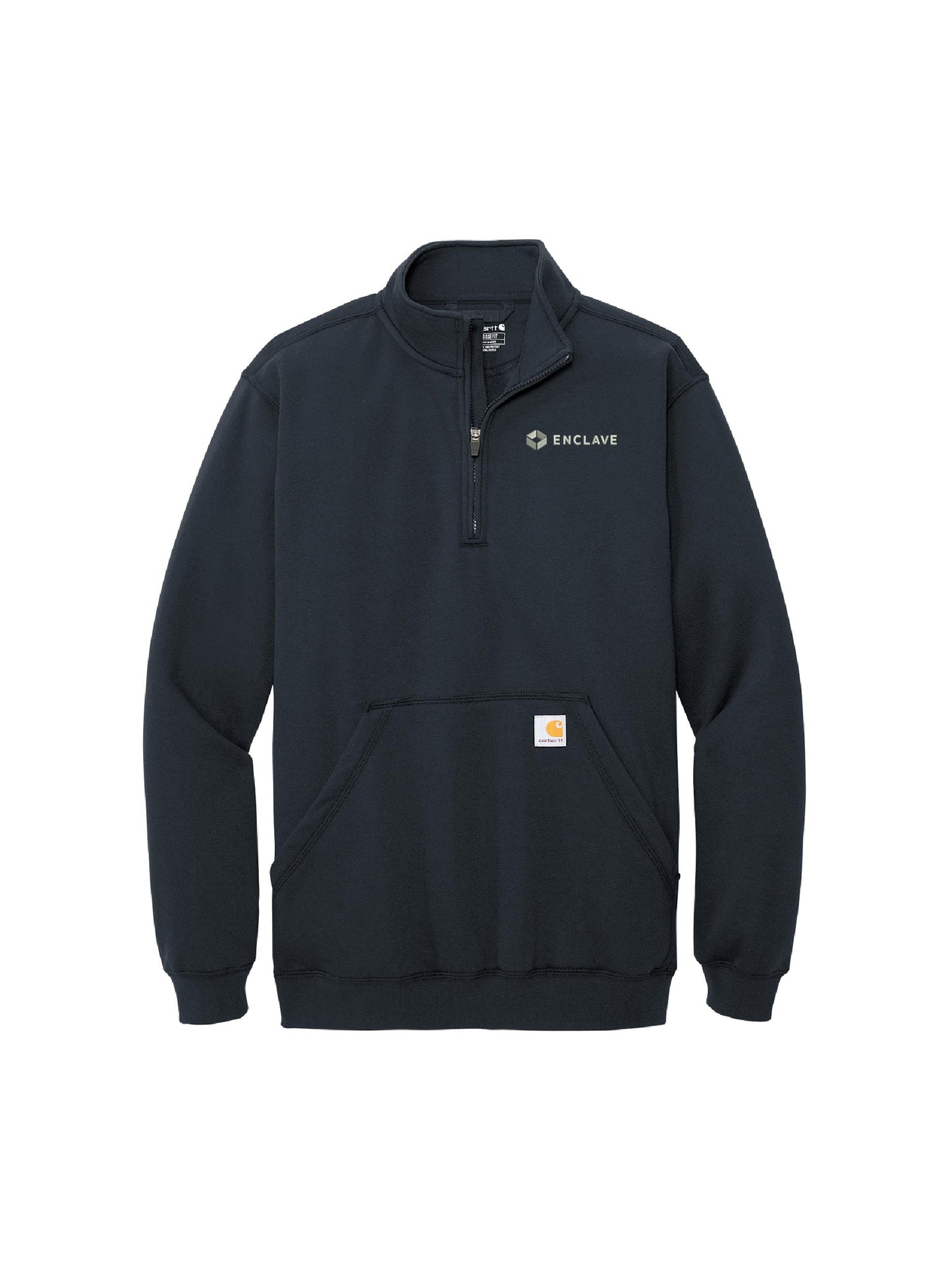EC138. Carhartt® Midweight 1/4-Zip Mock Neck Sweatshirt