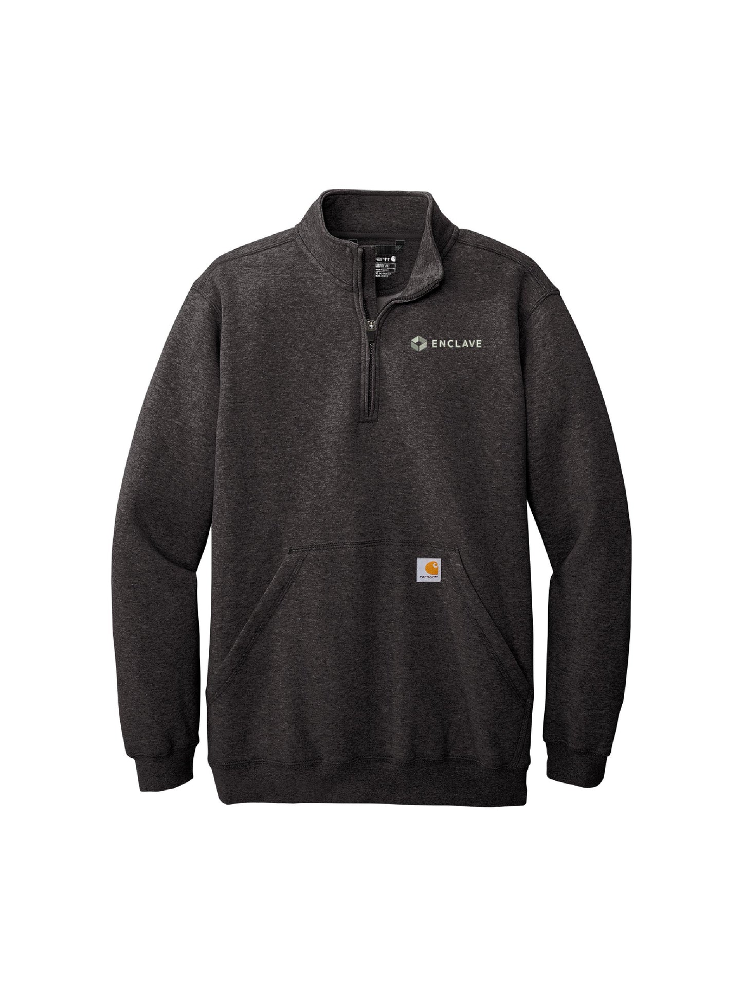EC138. Carhartt® Midweight 1/4-Zip Mock Neck Sweatshirt
