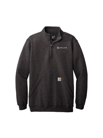 EC138. Carhartt® Midweight 1/4-Zip Mock Neck Sweatshirt