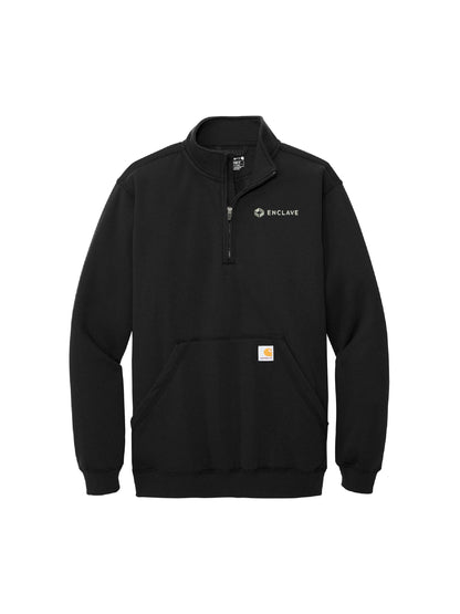 EC138. Carhartt® Midweight 1/4-Zip Mock Neck Sweatshirt