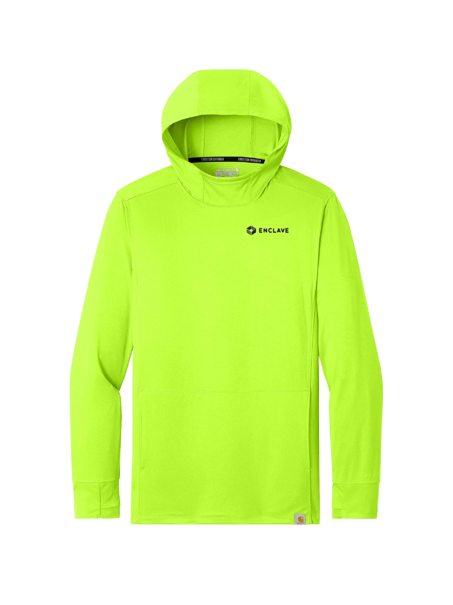 EC142. Carhartt Force® Sun Defender™ Long Sleeve Hooded T-Shirt