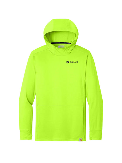 EC142. Carhartt Force® Sun Defender™ Long Sleeve Hooded T-Shirt