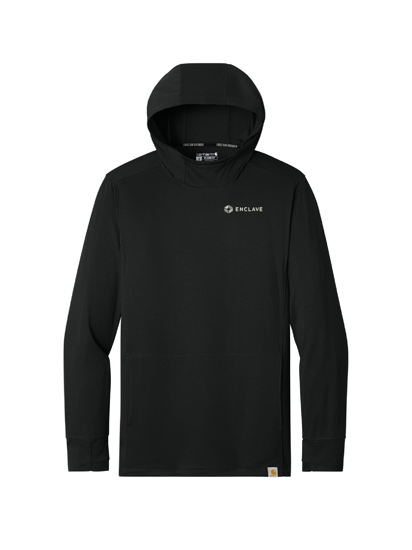 EC142. Carhartt Force® Sun Defender™ Long Sleeve Hooded T-Shirt
