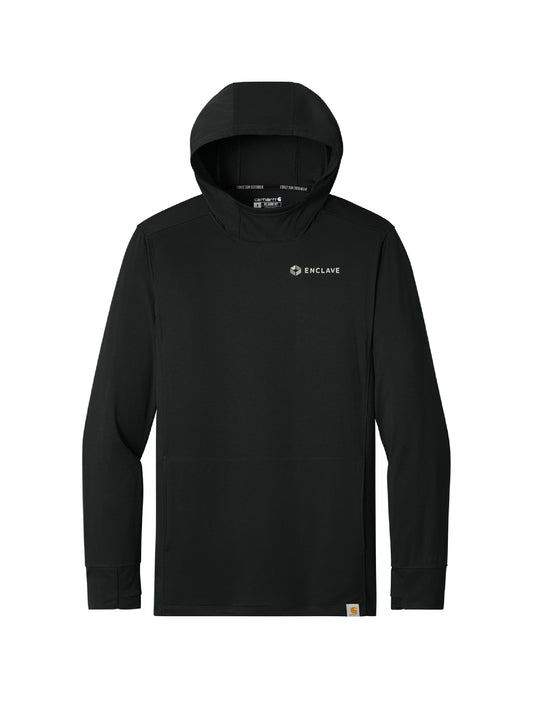 EC142. Carhartt Force® Sun Defender™ Long Sleeve Hooded T-Shirt