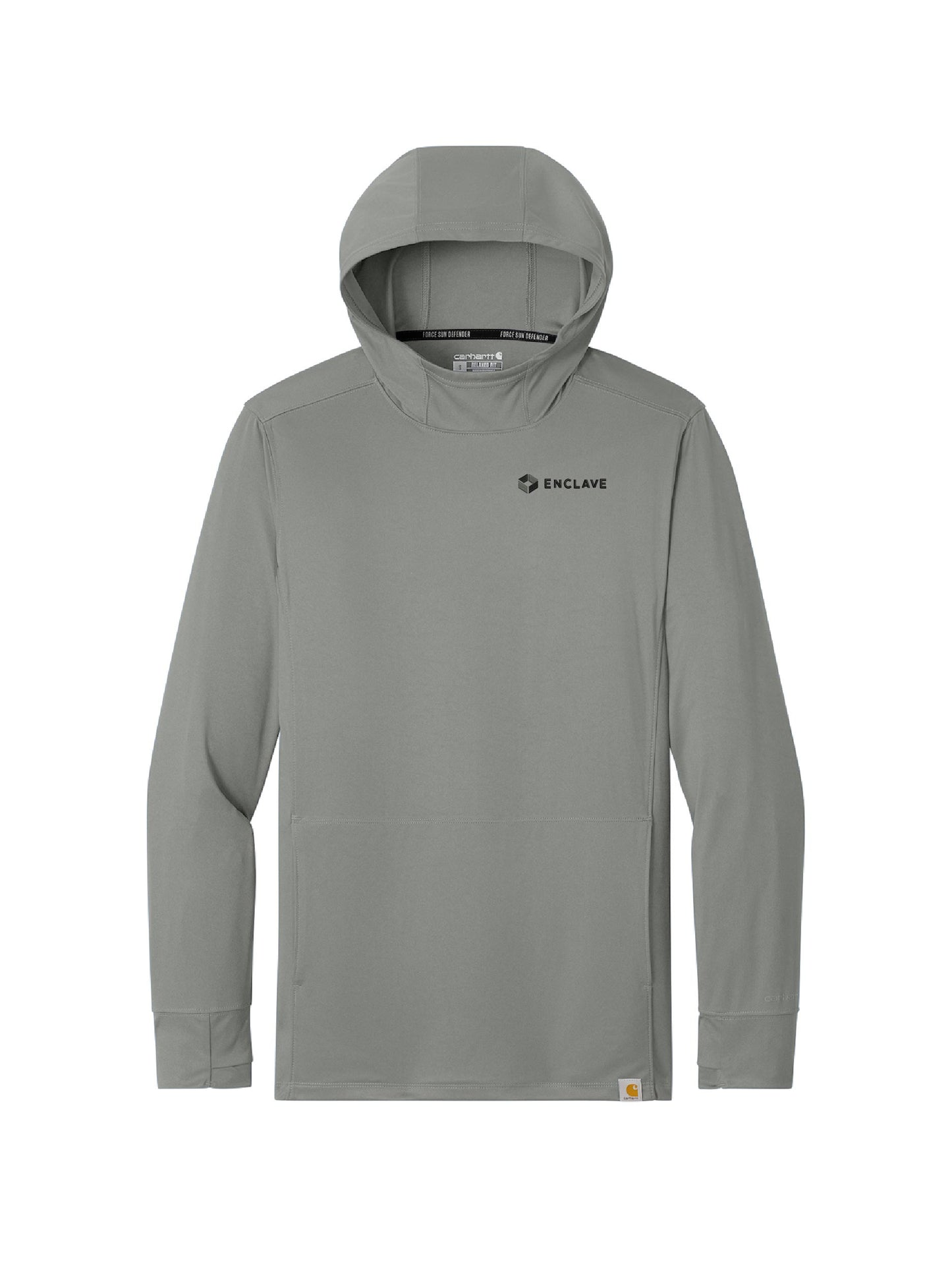 EC142. Carhartt Force® Sun Defender™ Long Sleeve Hooded T-Shirt