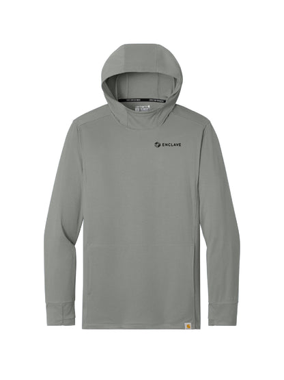 EC142. Carhartt Force® Sun Defender™ Long Sleeve Hooded T-Shirt