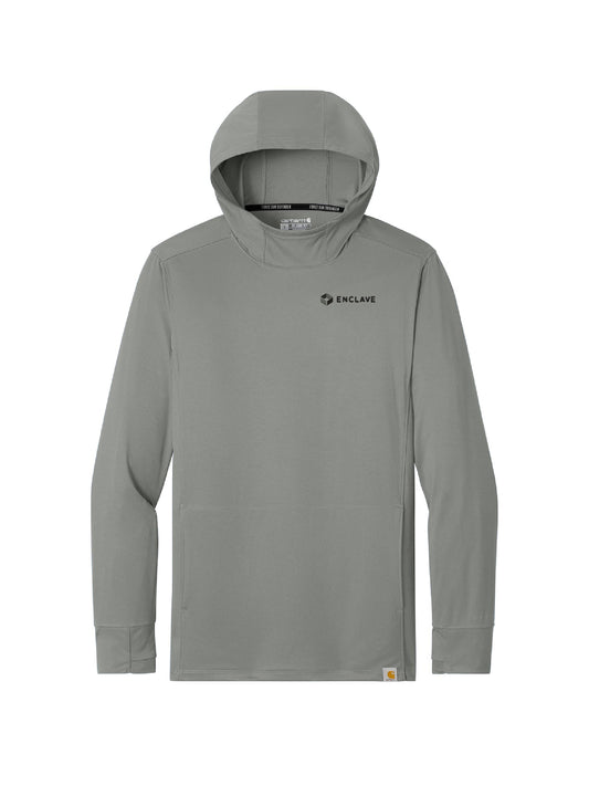 EC142. Carhartt Force® Sun Defender™ Long Sleeve Hooded T-Shirt