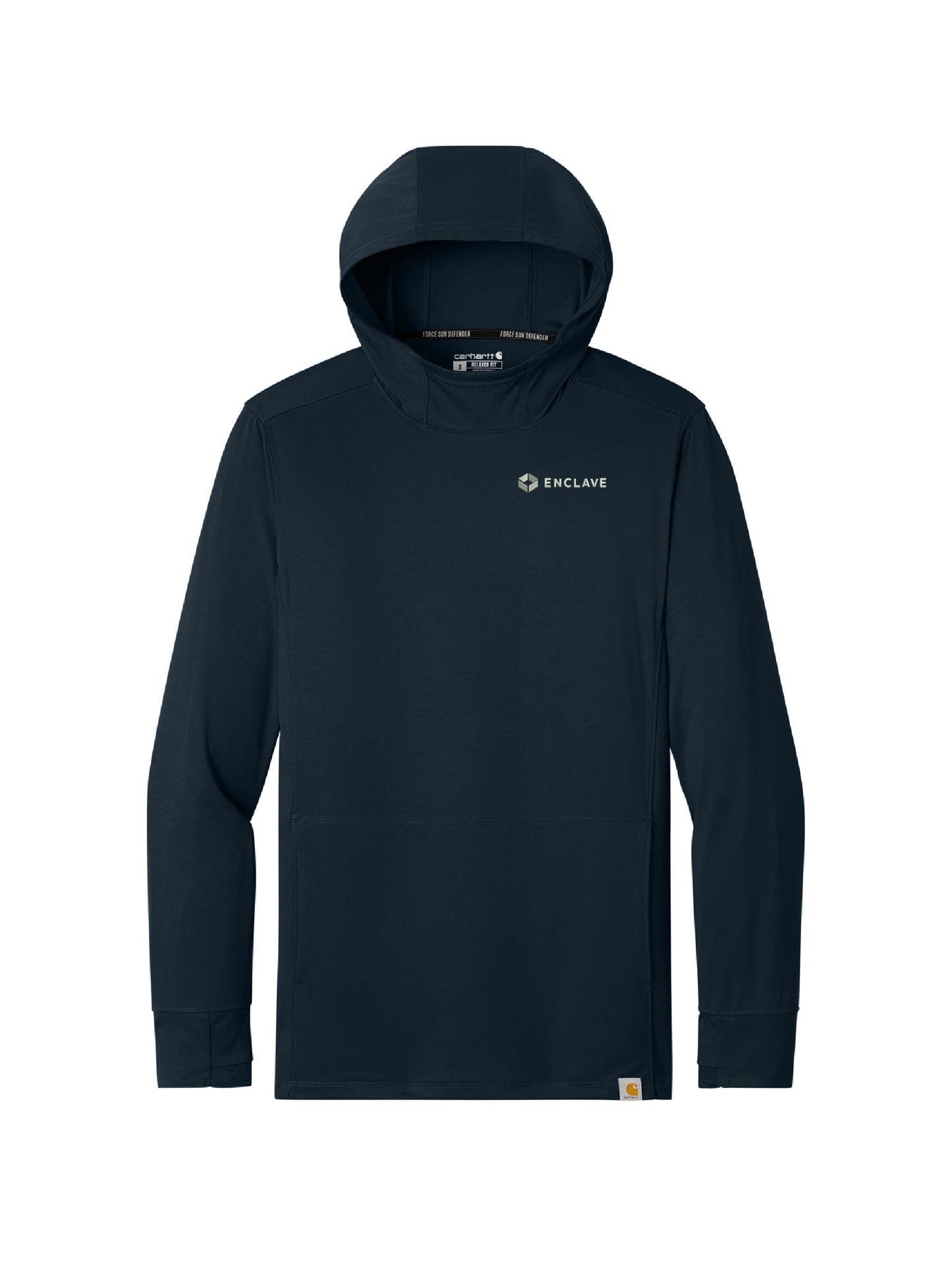 EC142. Carhartt Force® Sun Defender™ Long Sleeve Hooded T-Shirt