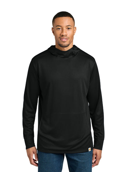 EC142. Carhartt Force® Sun Defender™ Long Sleeve Hooded T-Shirt