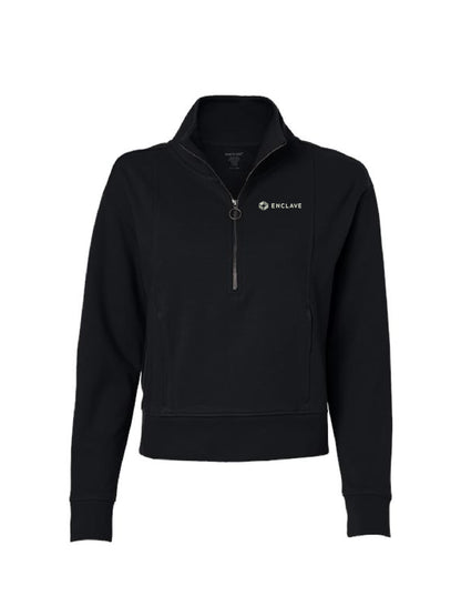 EC225. North End Women's Mantra Half-Zip Ottoman Pullover
