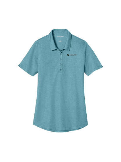 EC208. Port Authority® Women's Fine Pique Blend Polo