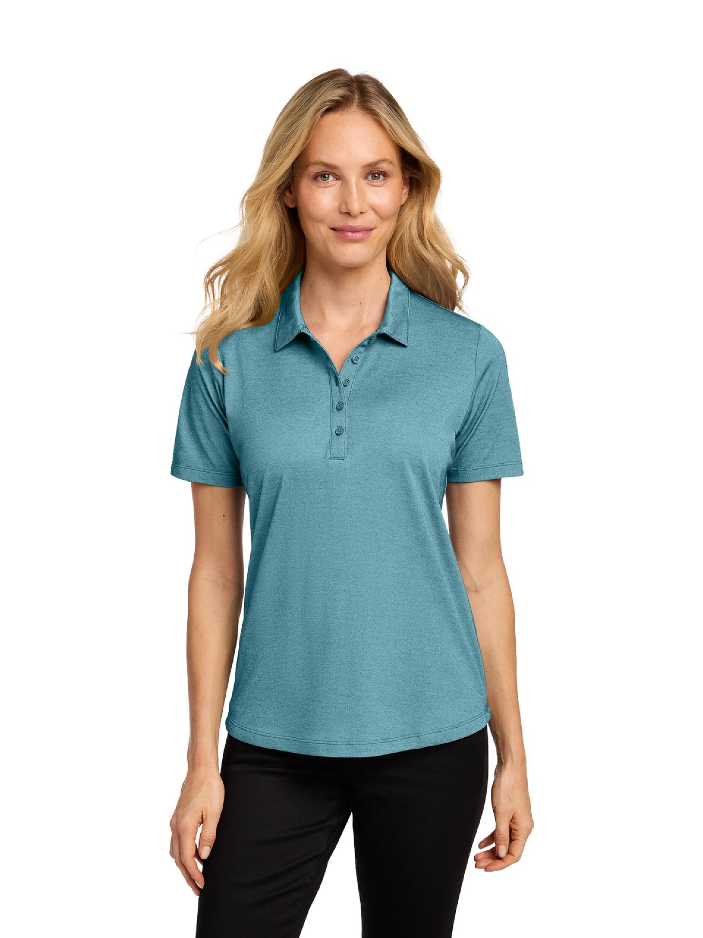 EC208. Port Authority® Women's Fine Pique Blend Polo