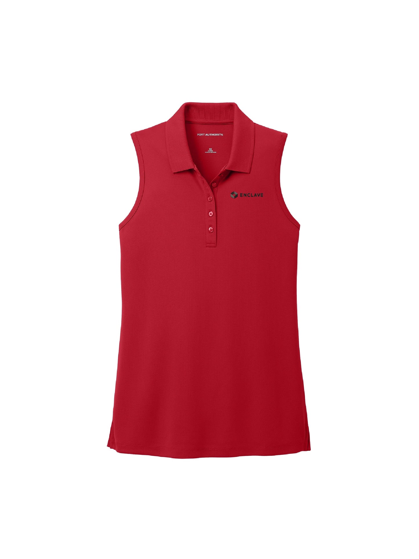 EC221. Port Authority® Women's Dry Zone® UV Micro-Mesh Sleeveless Polo