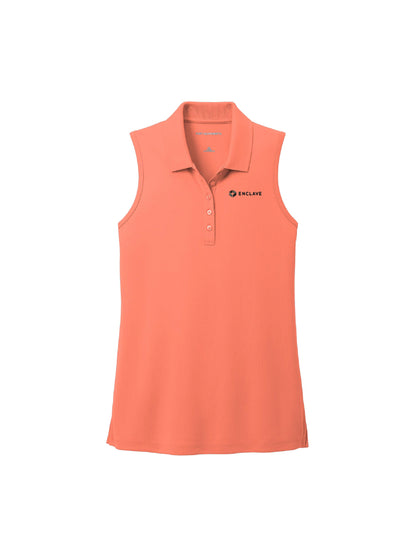 EC221. Port Authority® Women's Dry Zone® UV Micro-Mesh Sleeveless Polo