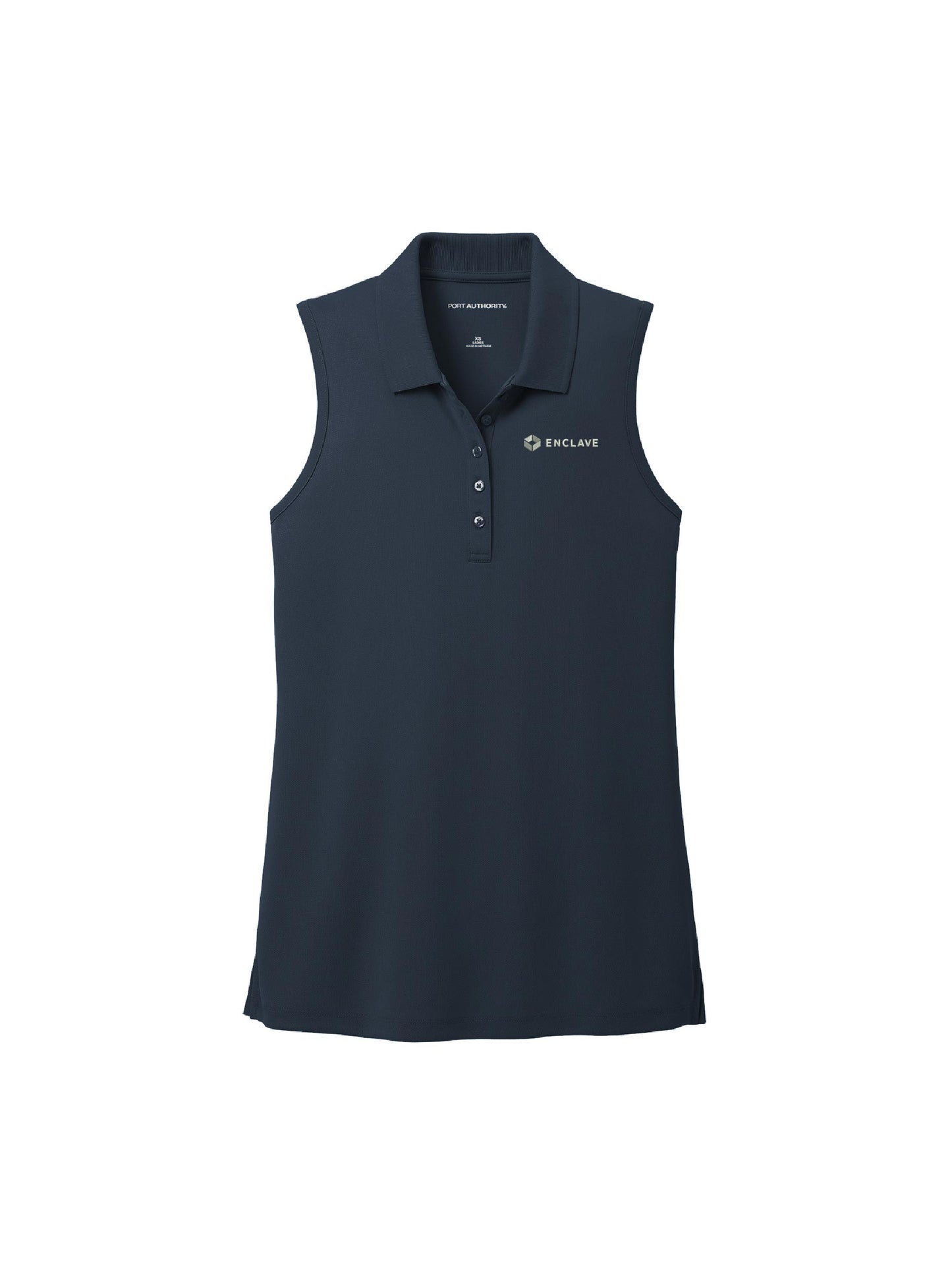 EC221. Port Authority® Women's Dry Zone® UV Micro-Mesh Sleeveless Polo
