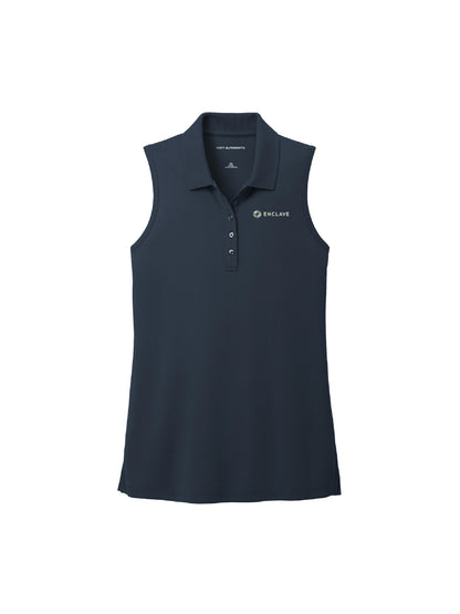 EC221. Port Authority® Women's Dry Zone® UV Micro-Mesh Sleeveless Polo