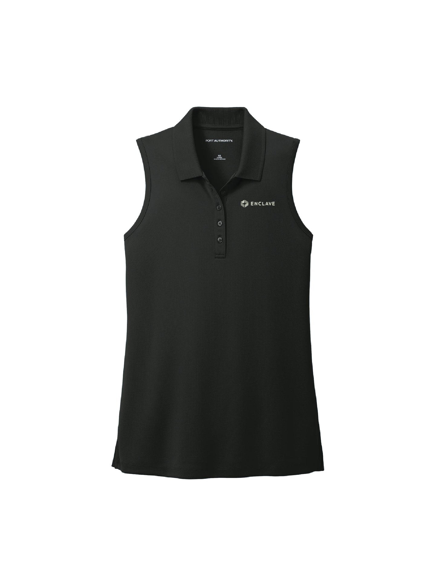 EC221. Port Authority® Women's Dry Zone® UV Micro-Mesh Sleeveless Polo