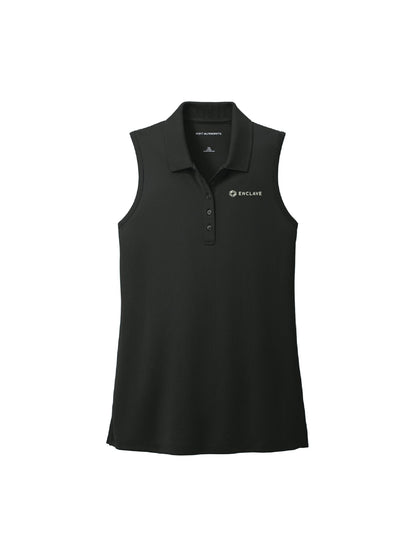 EC221. Port Authority® Women's Dry Zone® UV Micro-Mesh Sleeveless Polo