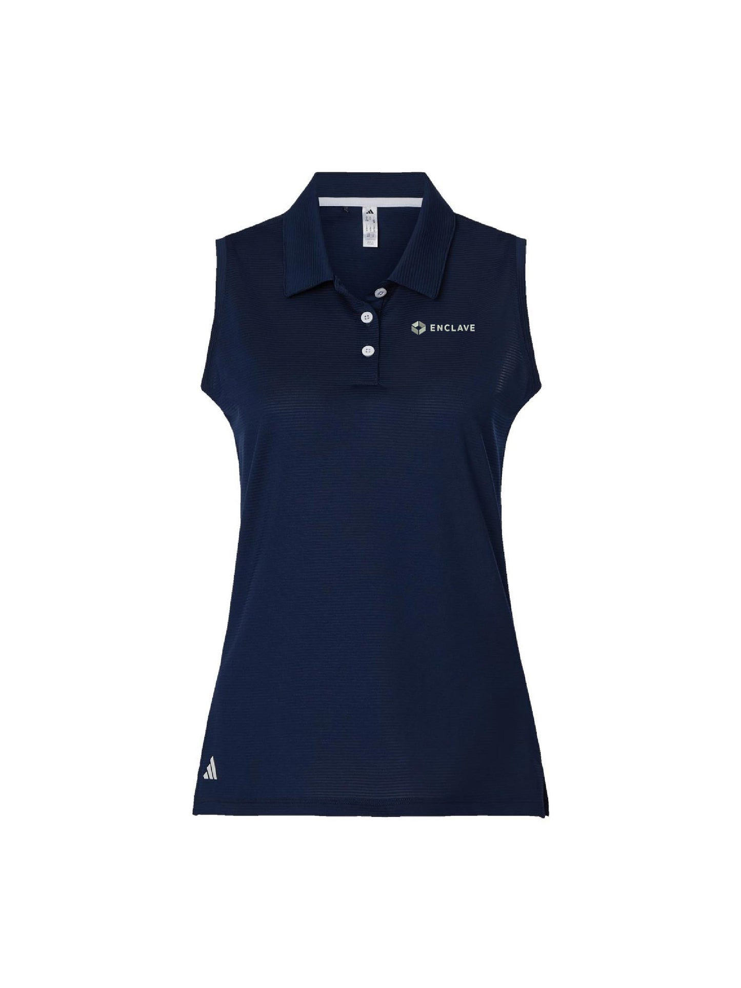 EC209. Adidas Women's Ottoman Sleeveless Polo