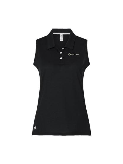 EC209. Adidas Women's Ottoman Sleeveless Polo