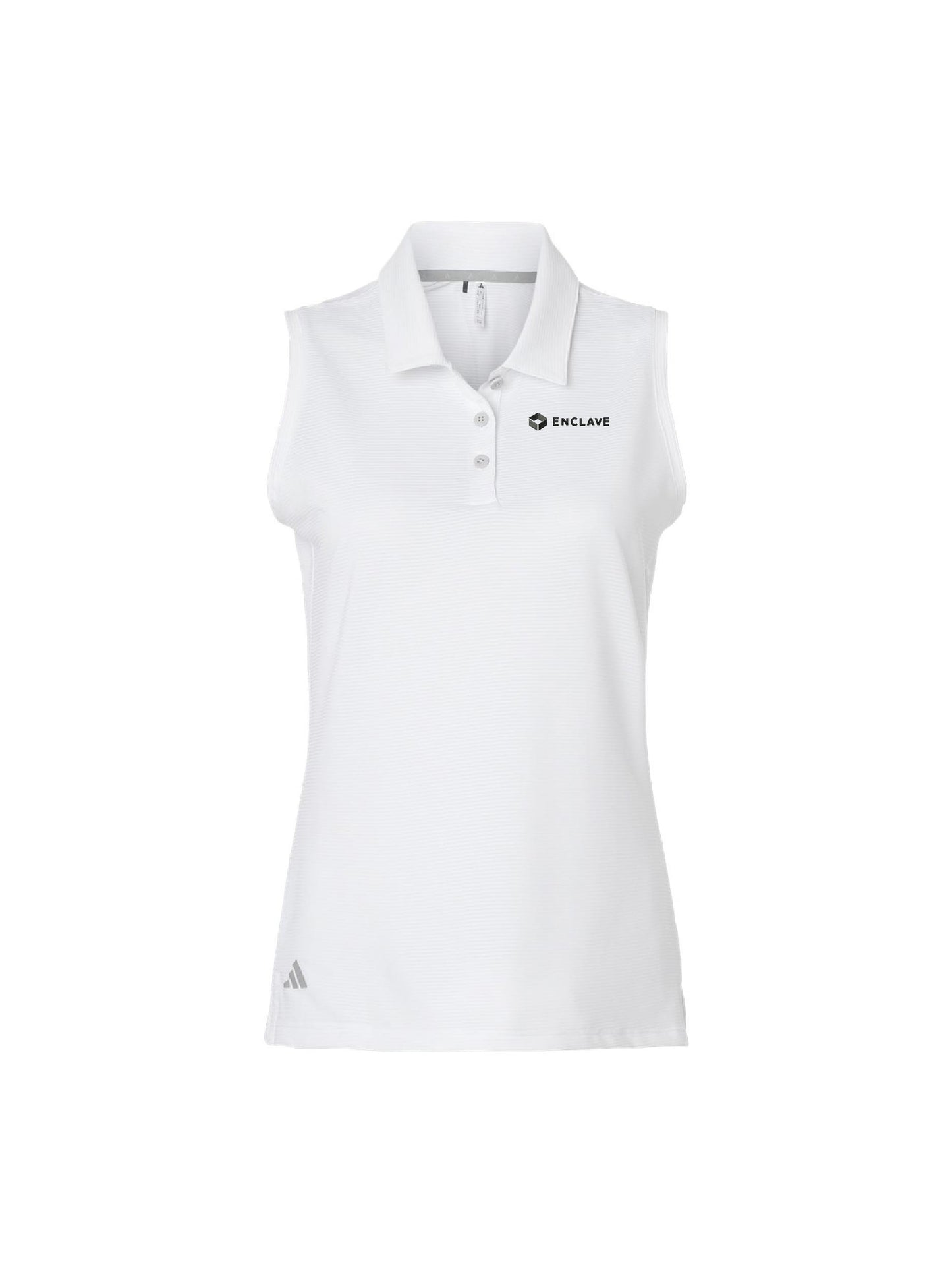 EC209. Adidas Women's Ottoman Sleeveless Polo