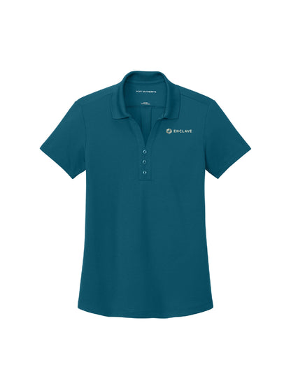 EC242. Port Authority® Women’s Plaited Pique Polo