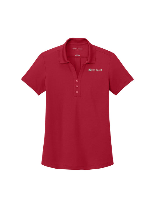 EC242. Port Authority® Women’s Plaited Pique Polo