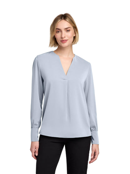 EC243. Brooks Brothers® Women’s Open-Neck Satin Blouse