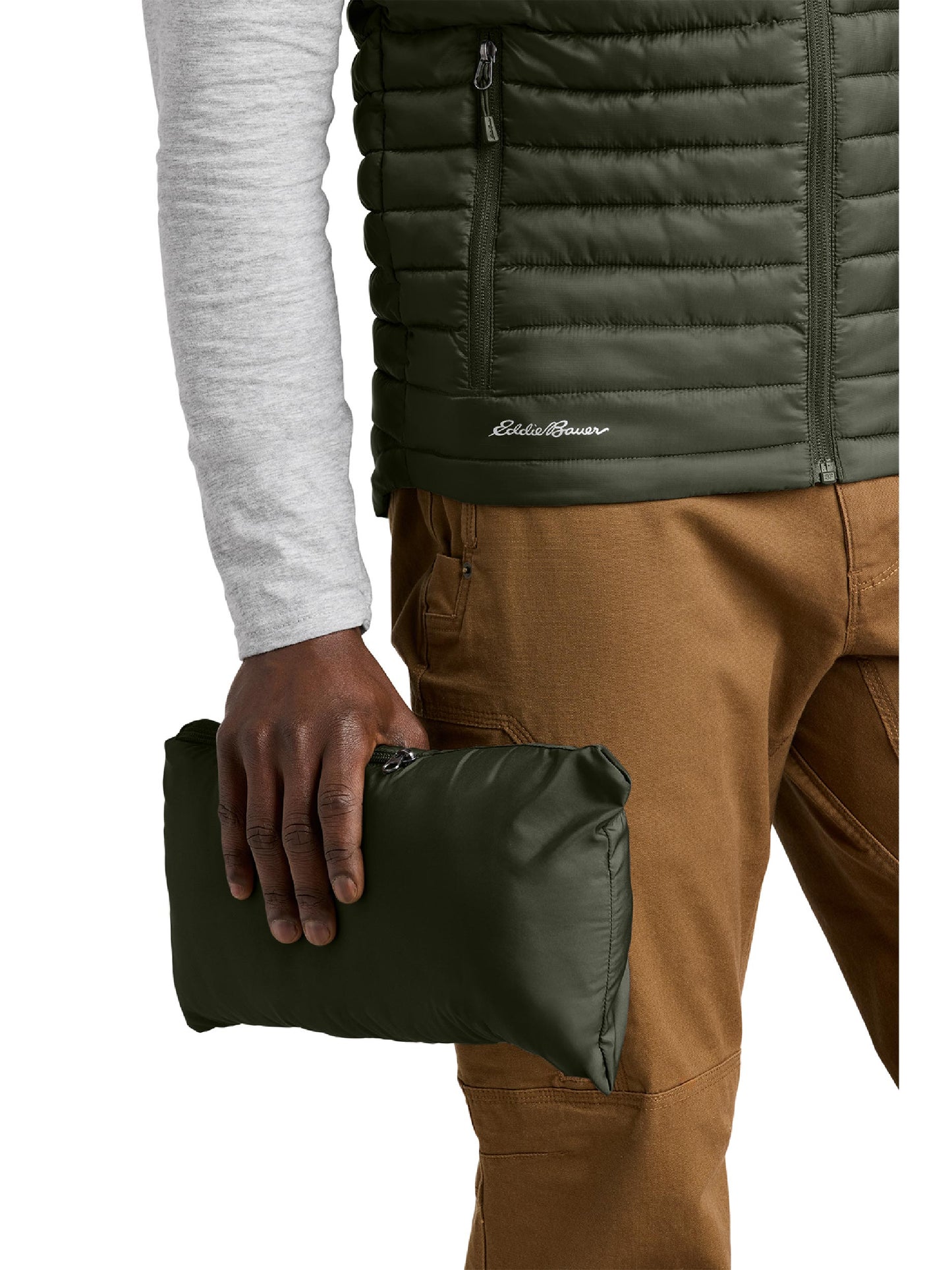 EC143. Eddie Bauer® Packable Quilted Vest