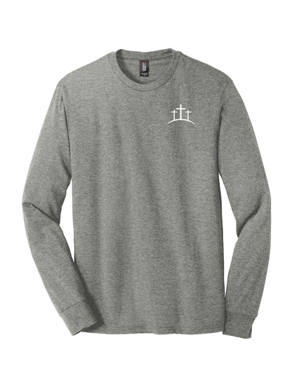 FB302. District® Perfect Tri Long sleeve Tee