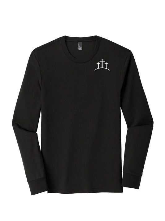 FB302. District® Perfect Tri Long sleeve Tee