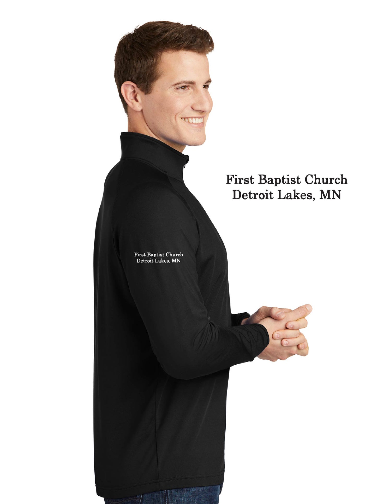 FB201. Sport-Tek® Sport-Wick® Stretch 1/4-Zip Pullover