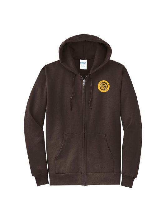 FSHT304. Port & Company® Core Fleece Full-Zip Hooded Sweatshirt