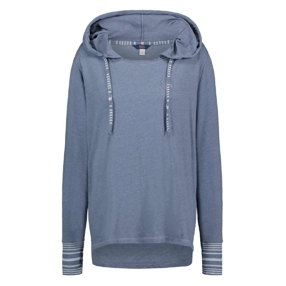 ACS723. MV Sport - Women's Heathered Jersey Hooded Tunic