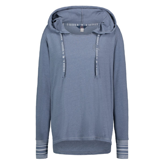 ACS723. MV Sport - Women's Heathered Jersey Hooded Tunic