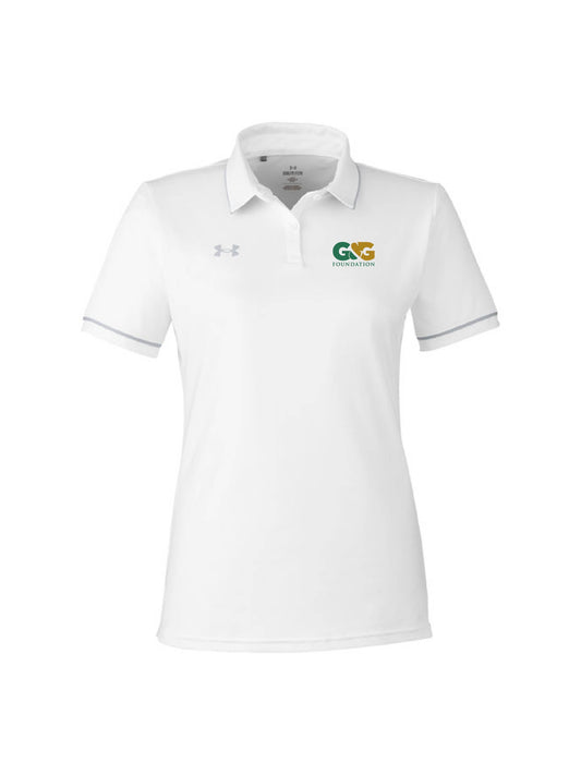 GGF101. Under Armour Ladies' Tipped Teams Performance Polo