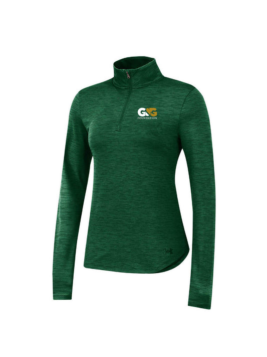 GGF104. Under Armour Ladies' Vent Tech Quarter-Zip