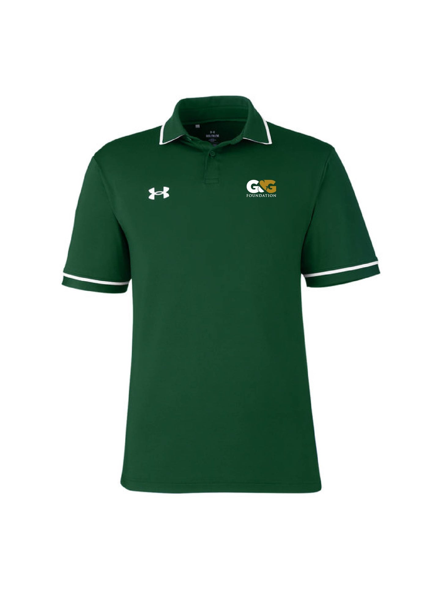 GGF201. Under Armour Men's Tipped Teams Performance Polo