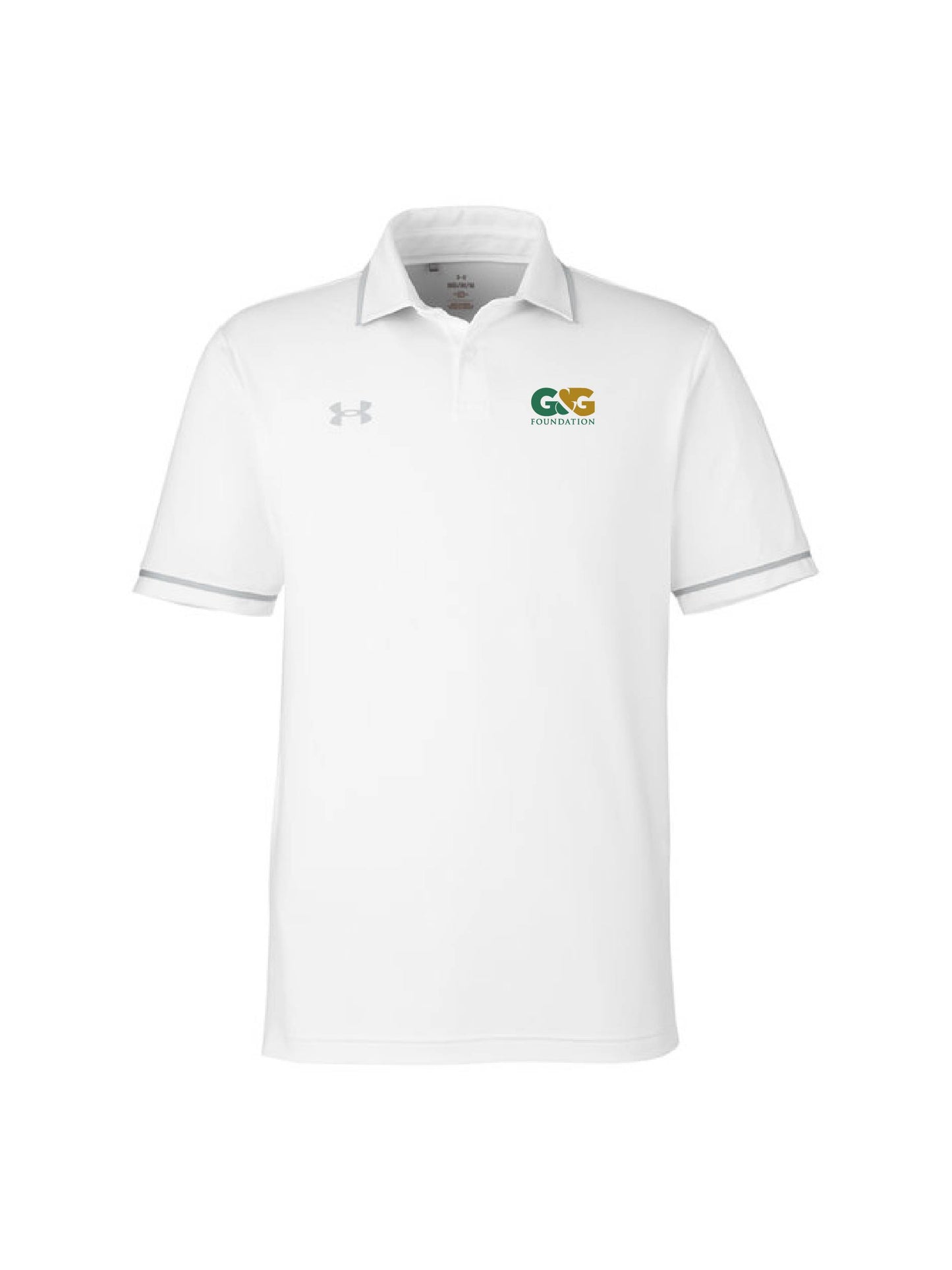 GGF201. Under Armour Men's Tipped Teams Performance Polo