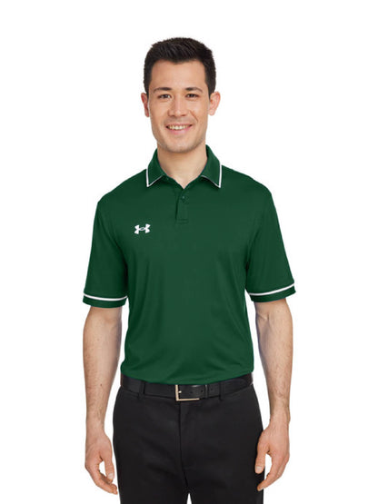 GGF201. Under Armour Men's Tipped Teams Performance Polo