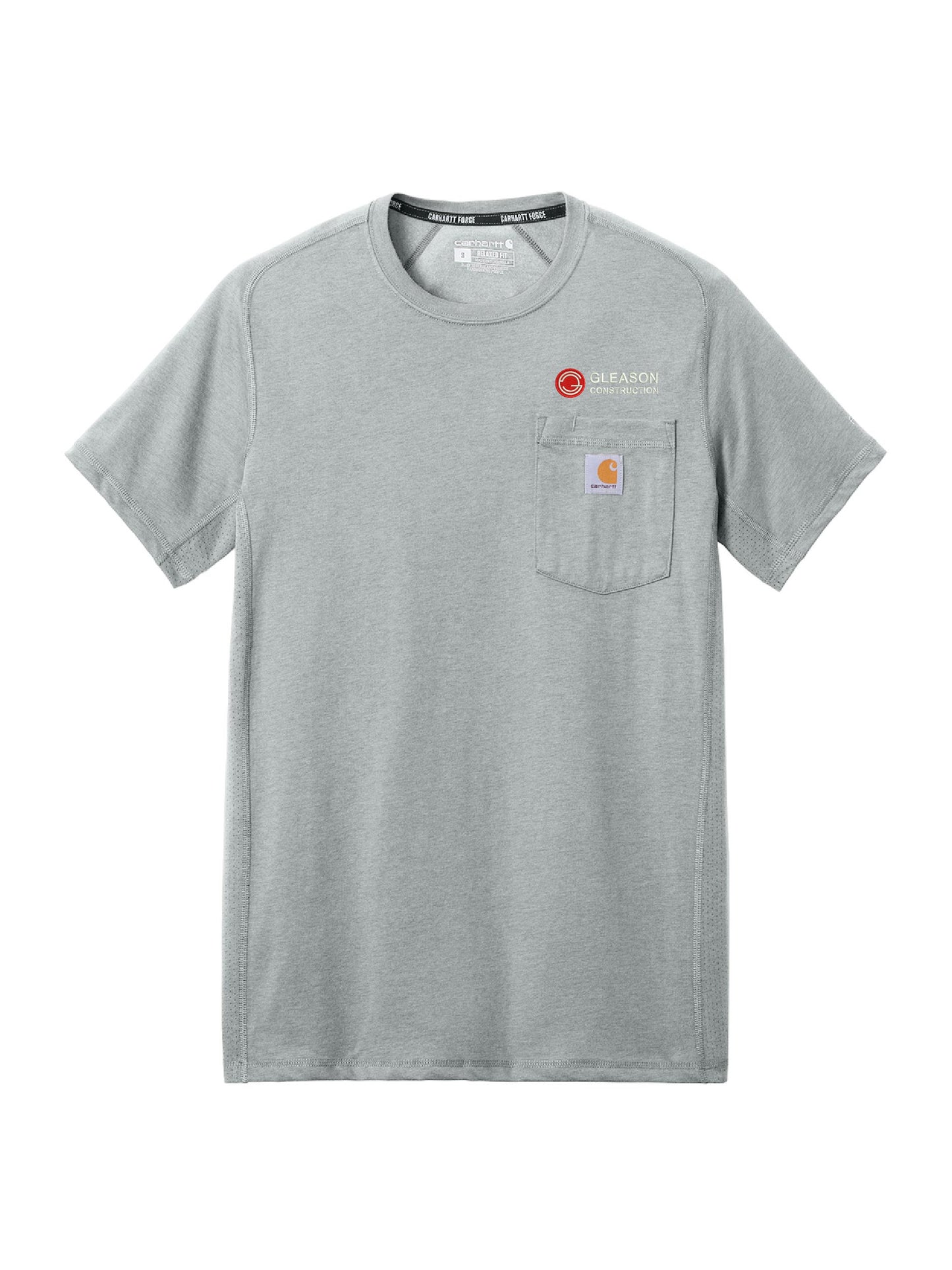 GLCO100. Carhartt Force® Short Sleeve Pocket T-Shirt