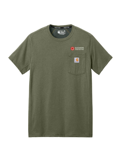 GLCO100. Carhartt Force® Short Sleeve Pocket T-Shirt