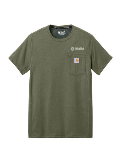 GLCO100. Carhartt Force® Short Sleeve Pocket T-Shirt