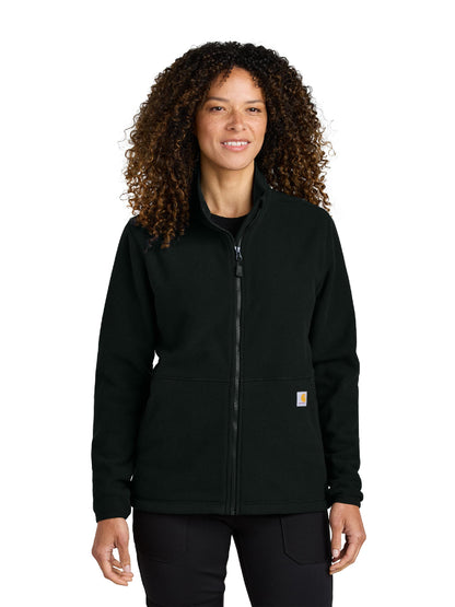 GLCO211. Carhartt® Women’s Textured Full-Zip Fleece Jacket