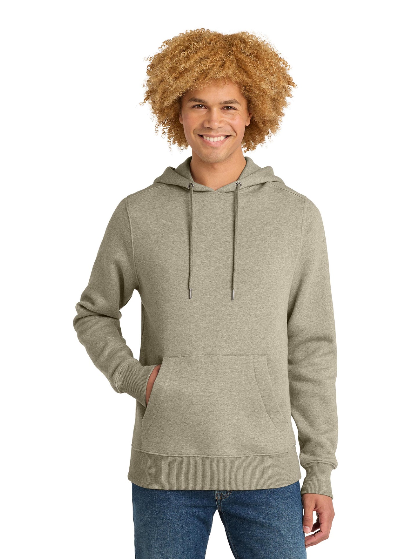 GLCO120. District® Perfect Weight® Fleece Hoodie