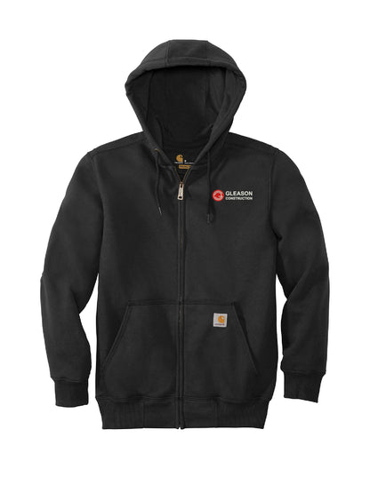 GLCO124. Carhartt® Rain Defender® Paxton Heavyweight Hooded Zip-Front Sweatshirt