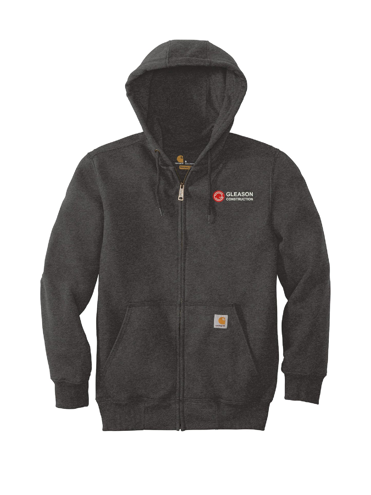 GLCO124. Carhartt® Rain Defender® Paxton Heavyweight Hooded Zip-Front Sweatshirt