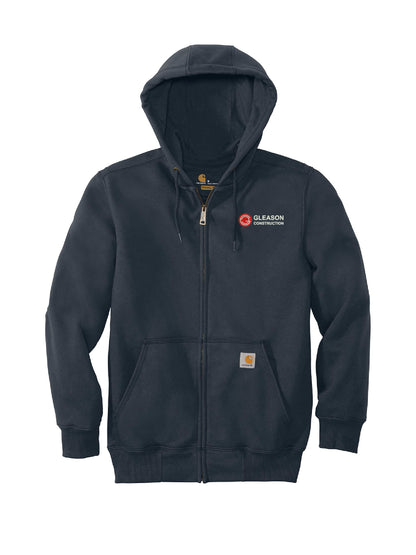 GLCO124. Carhartt® Rain Defender® Paxton Heavyweight Hooded Zip-Front Sweatshirt