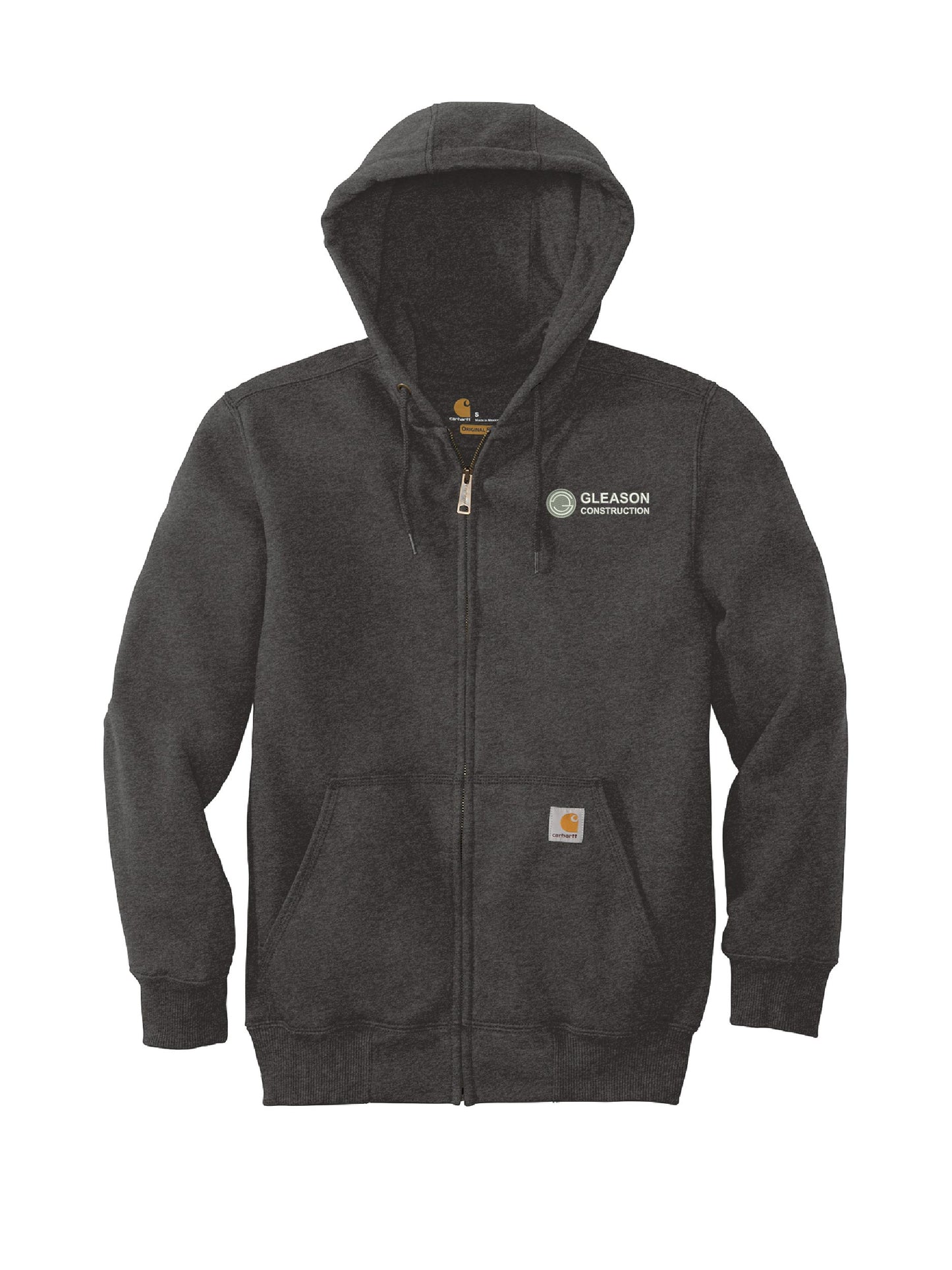 GLCO124. Carhartt® Rain Defender® Paxton Heavyweight Hooded Zip-Front Sweatshirt