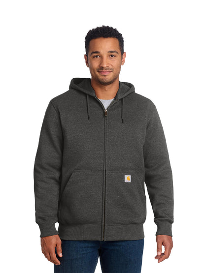 GLCO124. Carhartt® Rain Defender® Paxton Heavyweight Hooded Zip-Front Sweatshirt